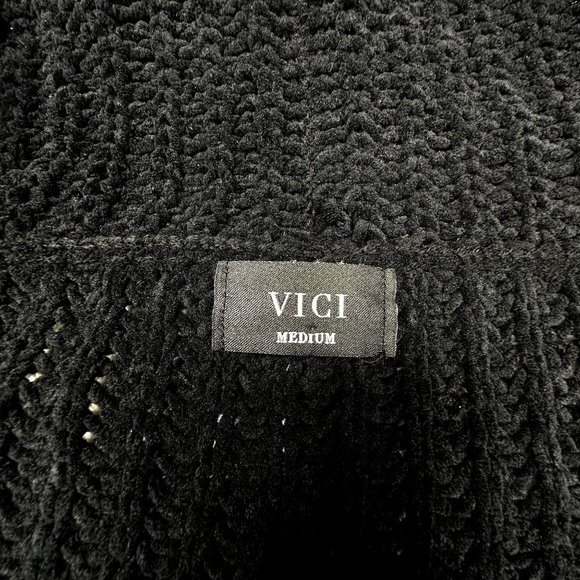 Vici Woman's Open Wrap Cardigan Long Sleeve Size‎ Medium Super Soft - Picture 3 of 7